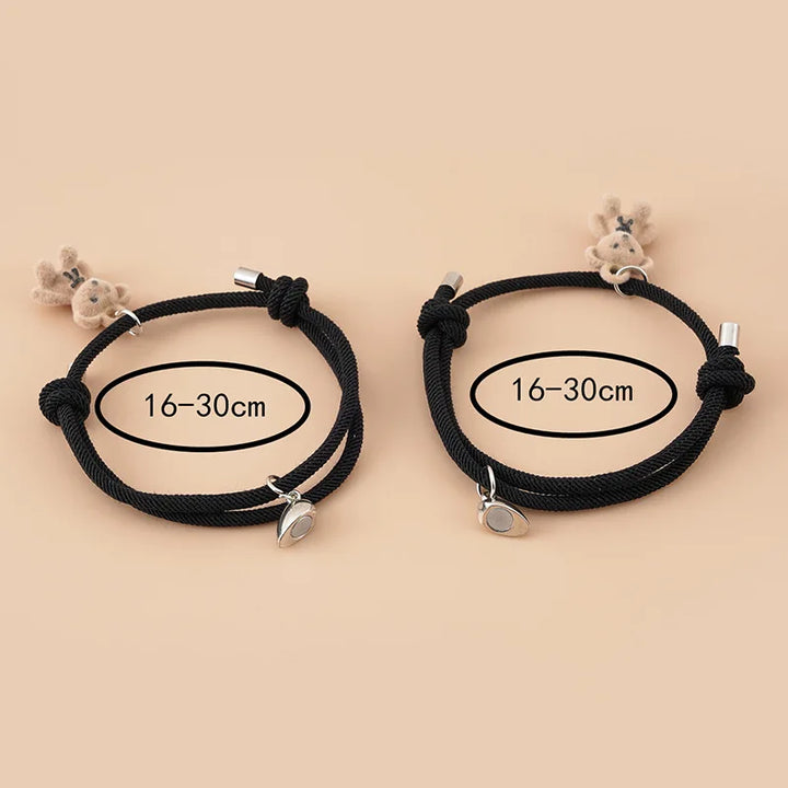 Romantic Couple Heart Bracelets-SmashingFinds