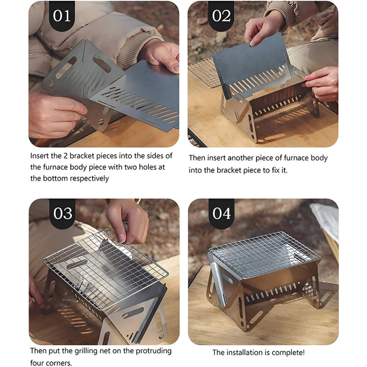 Portable Folding BBQ Grill