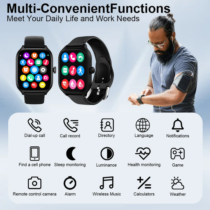 Bluetooth Health Smartwatch