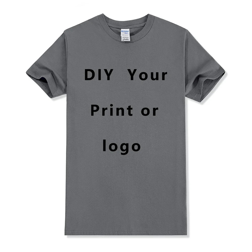 Custom Cotton Logo T-Shirt