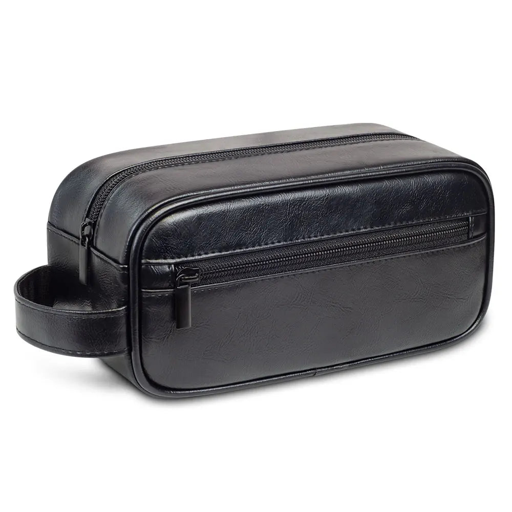 Men's Leather Toiletry Bag