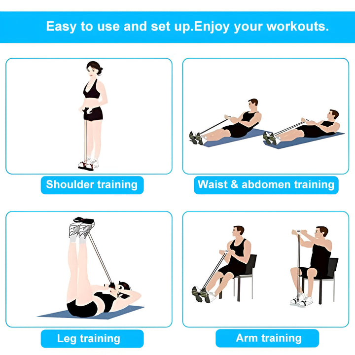 Yoga Pedal Resistance Band