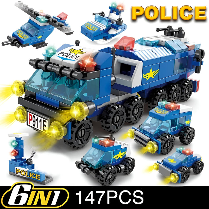 City Vehicle Building Blocks
