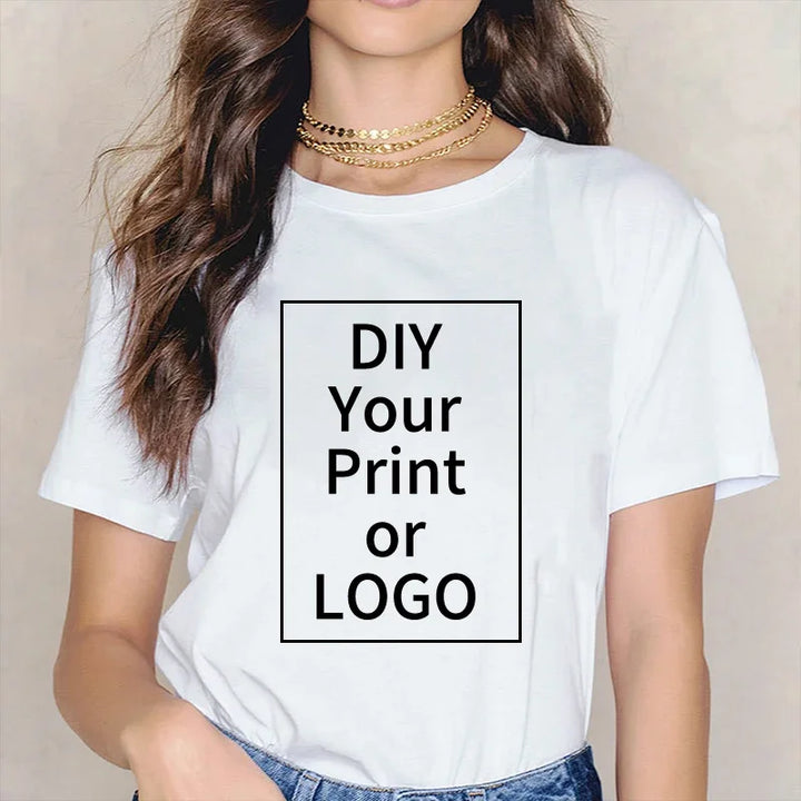 Custom Cotton Logo T-Shirt