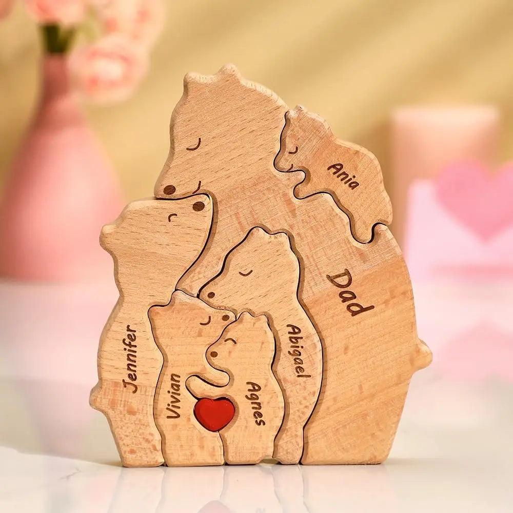 Personalized Bear Name Puzzle