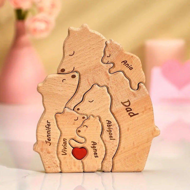 Personalized Bear Name Puzzle