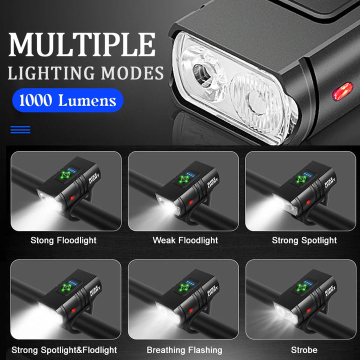 Rechargeable Bike Light Set