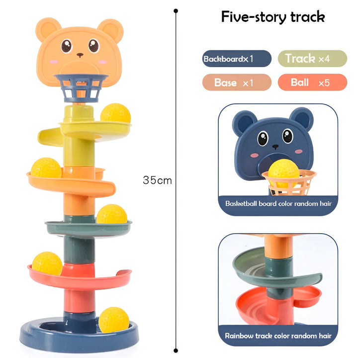 Rolling Ball Tower Toy