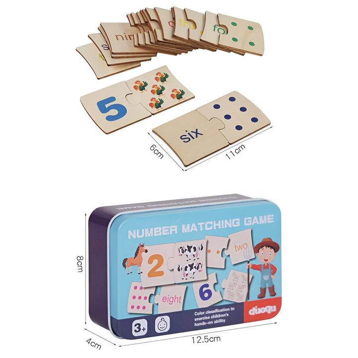 Montessori Number Puzzle Toy