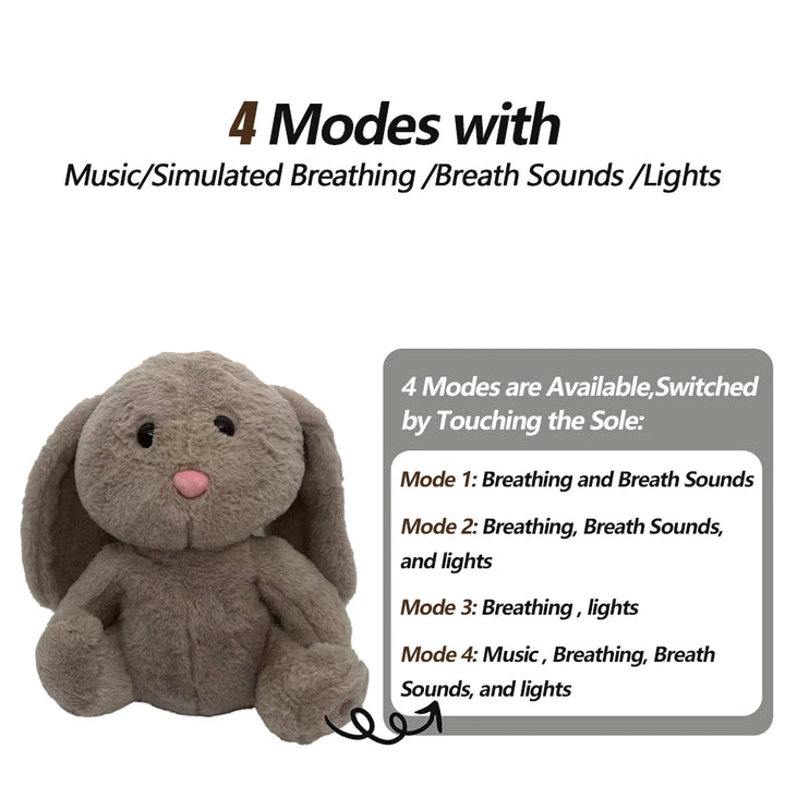Breathing Capybara Plush Toy