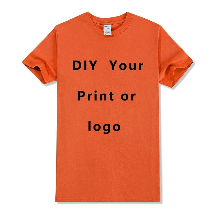 Custom Cotton Logo T-Shirt