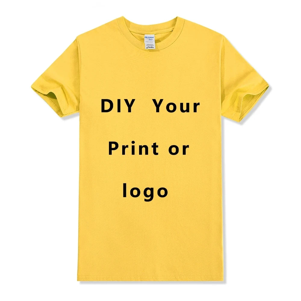 Custom Cotton Logo T-Shirt