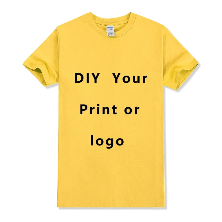 Custom Cotton Logo T-Shirt