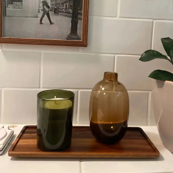 Natural Wooden Serving Tray