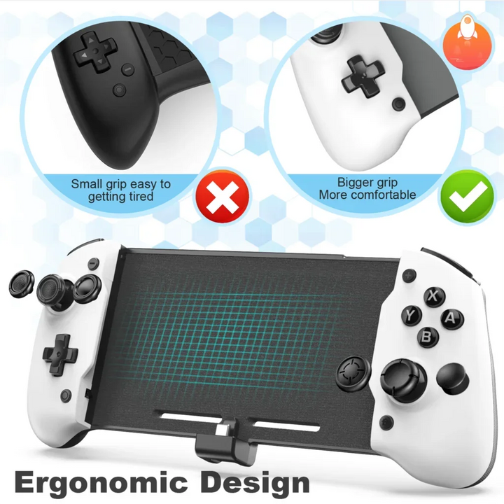 Switch Oled Pro Grip Controller