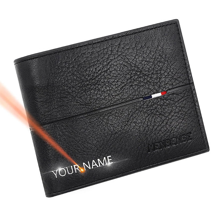 Personalized Men’s Leather Wallet