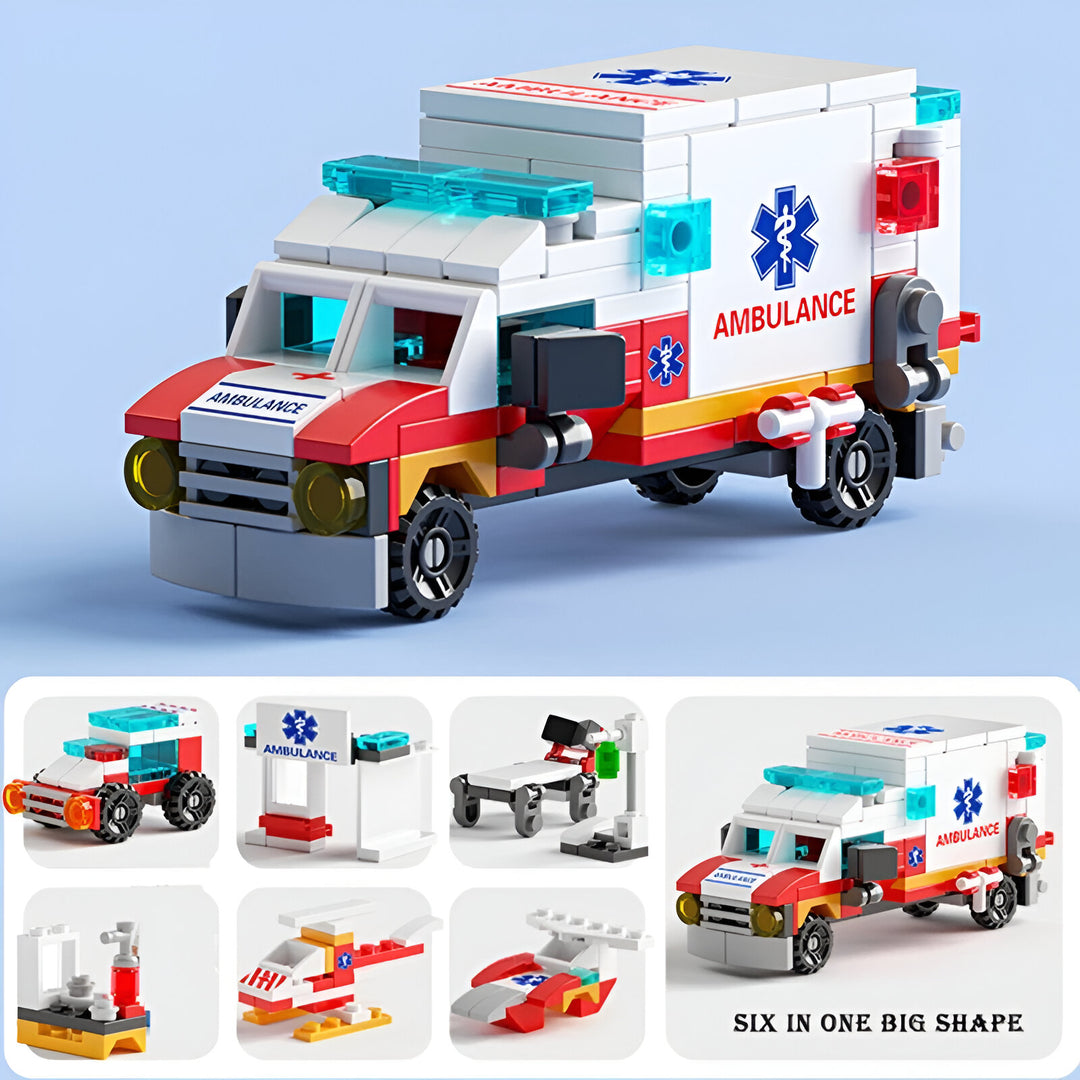 City Vehicle Building Blocks