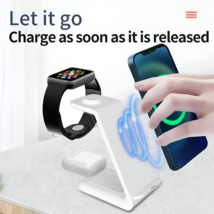 3 in 1 Wireless Charger Stand