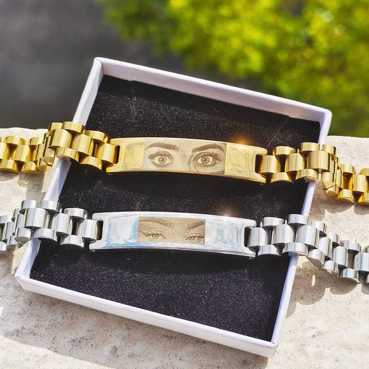 Personalized Eyes Photo Bracelet