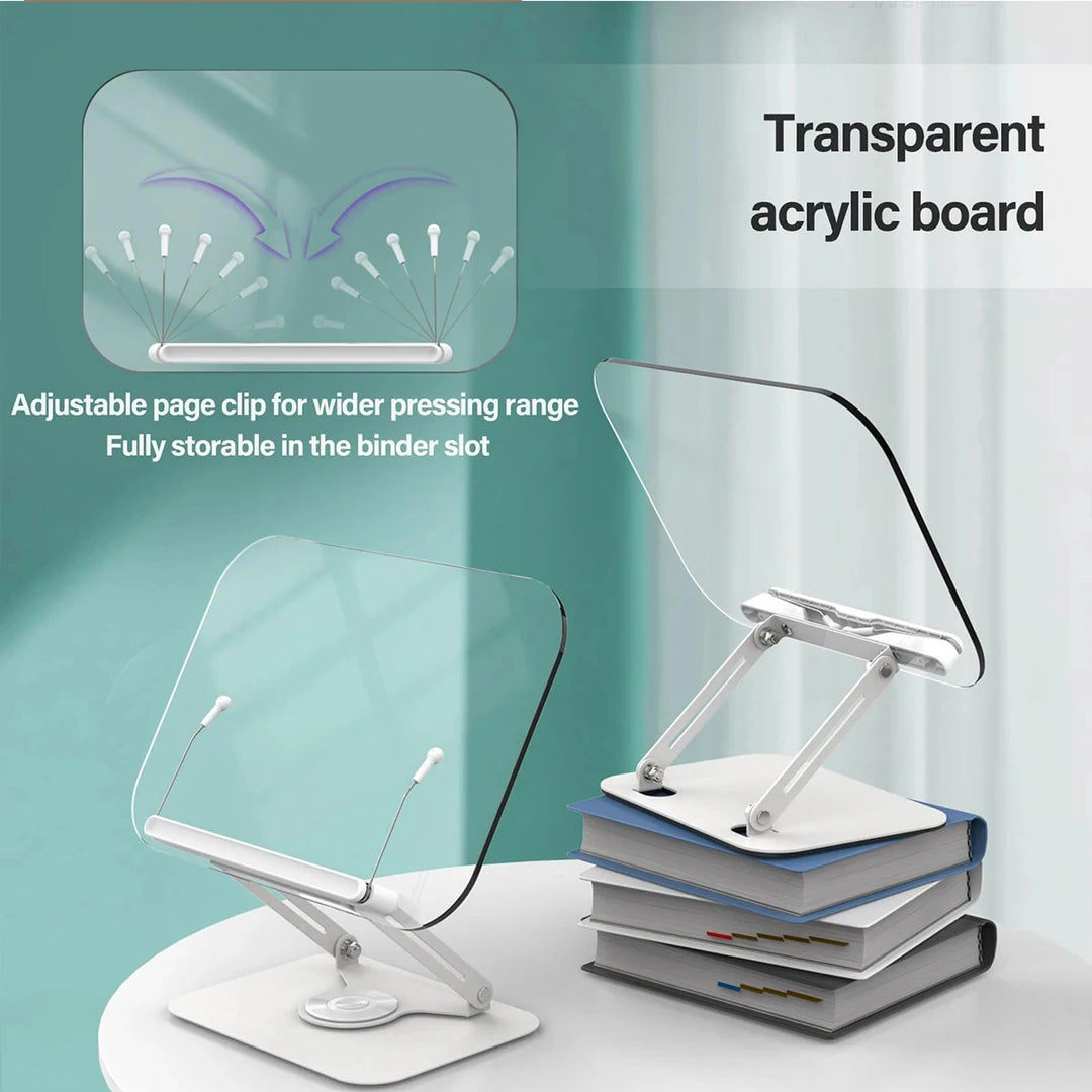 Portable Rotating Book Holder