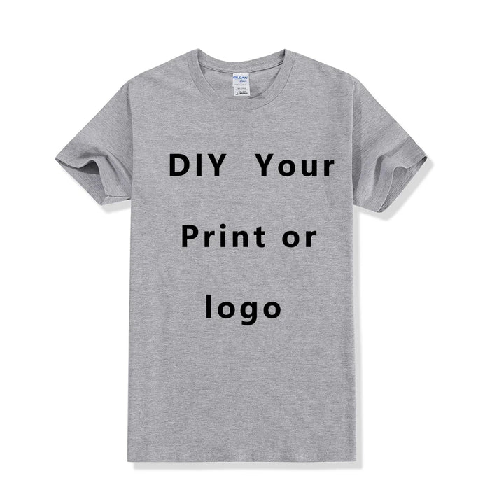 Custom Cotton Logo T-Shirt