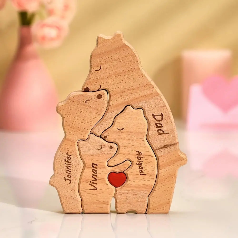 Personalized Bear Name Puzzle