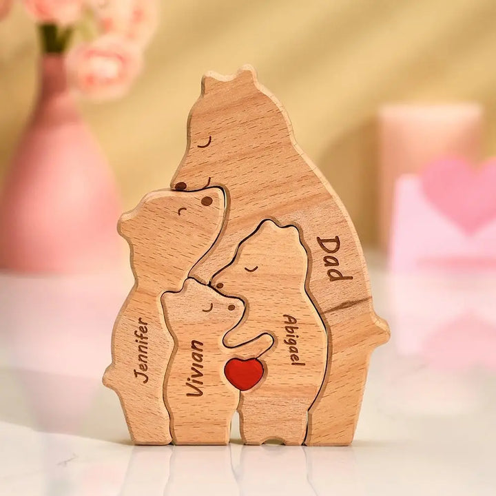 Personalized Bear Name Puzzle