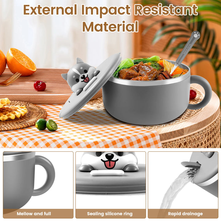 Stainless Steel Ramen Bowl