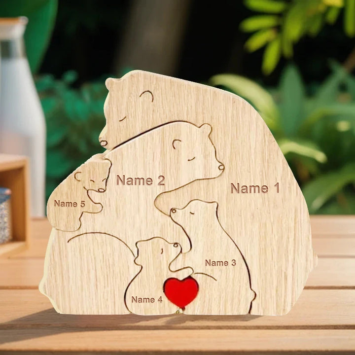 Personalized Bear Name Puzzle