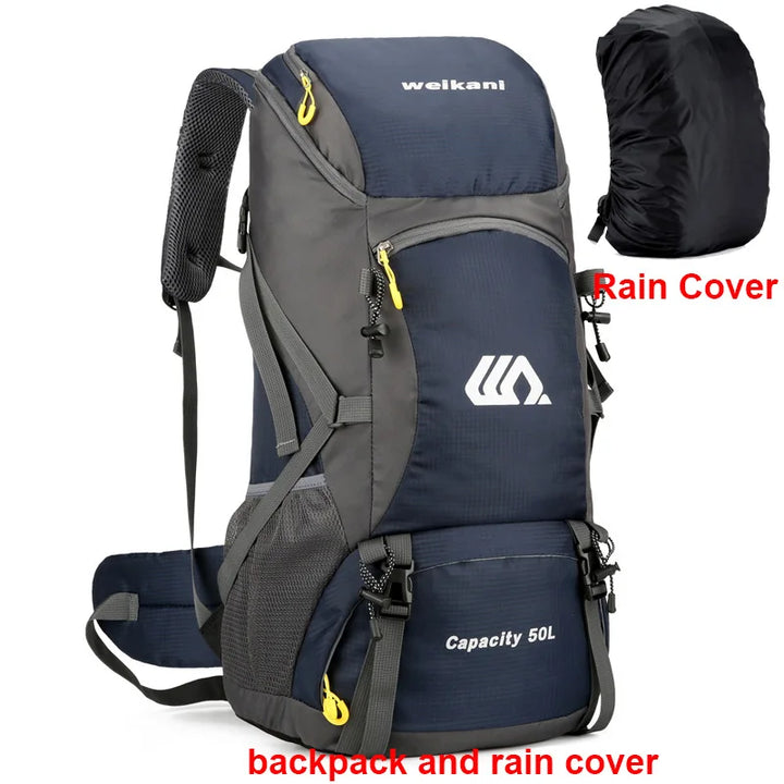 50L Waterproof Hiking Backpack