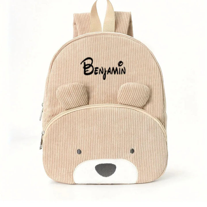 Custom Bear Name Backpack