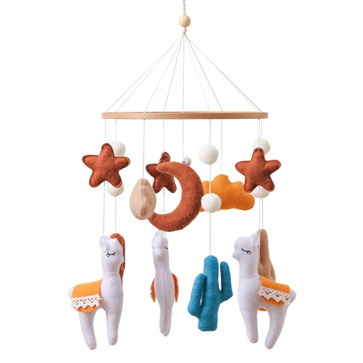 Wooden Baby Crib Mobile