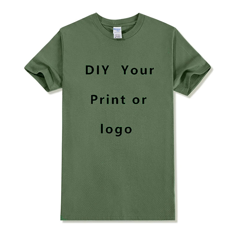 Custom Cotton Logo T-Shirt