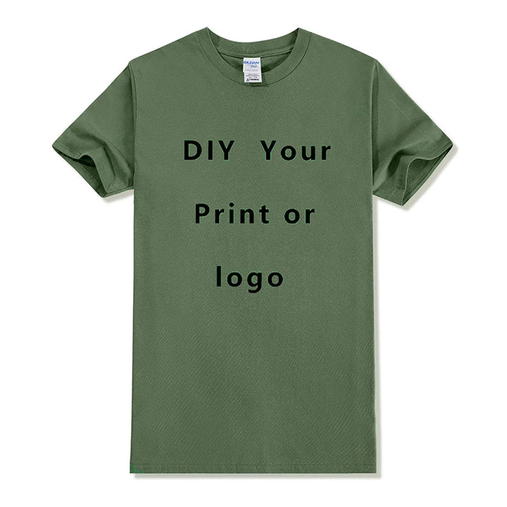 Custom Cotton Logo T-Shirt