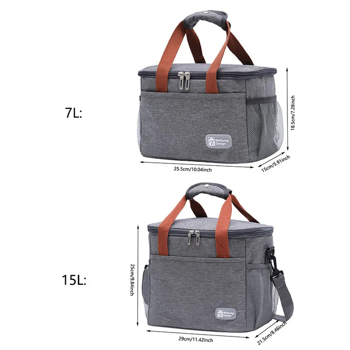 Insulated Lunch Tote Bag