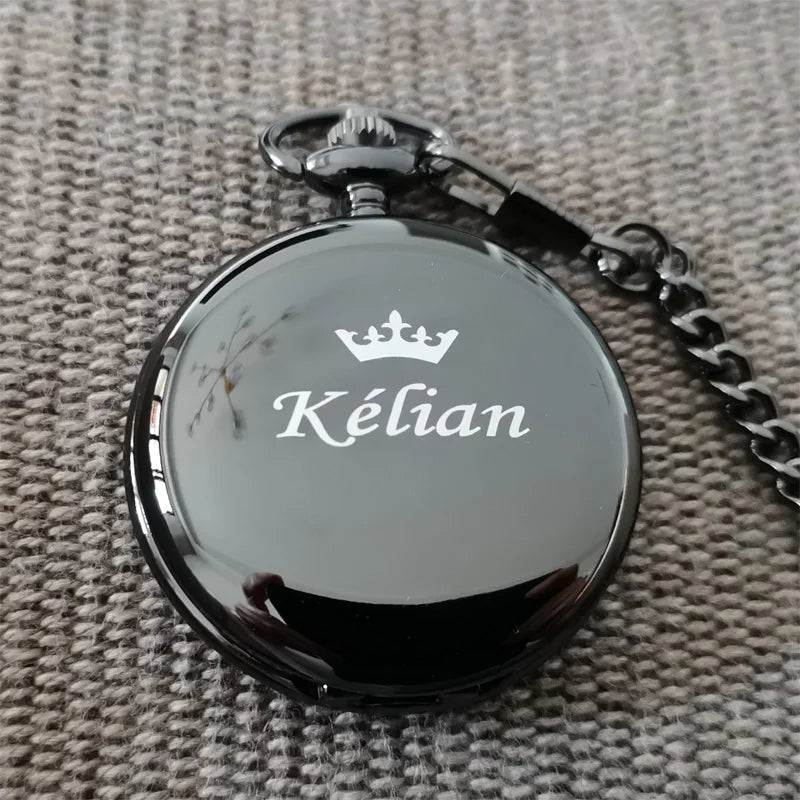 Personalized Engraved Pocket Watch