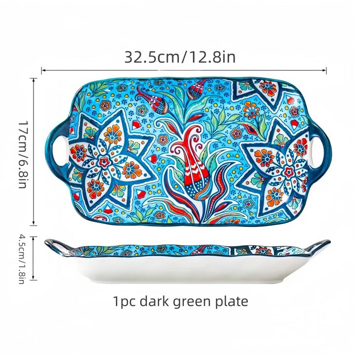 Boho Ceramic Fish Dish