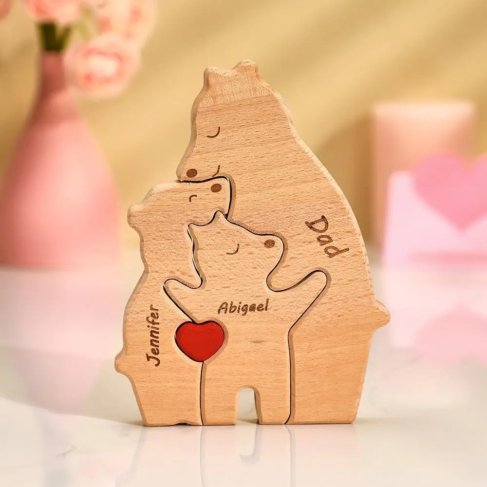 Personalized Bear Name Puzzle