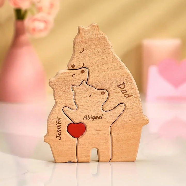 Personalized Bear Name Puzzle