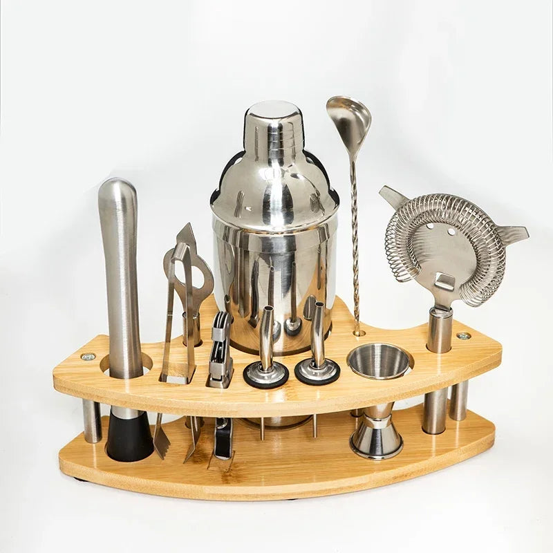 Stainless Cocktail Shaker Set