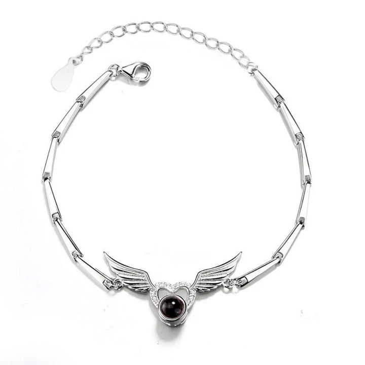 Custom Photo Heart Bracelet