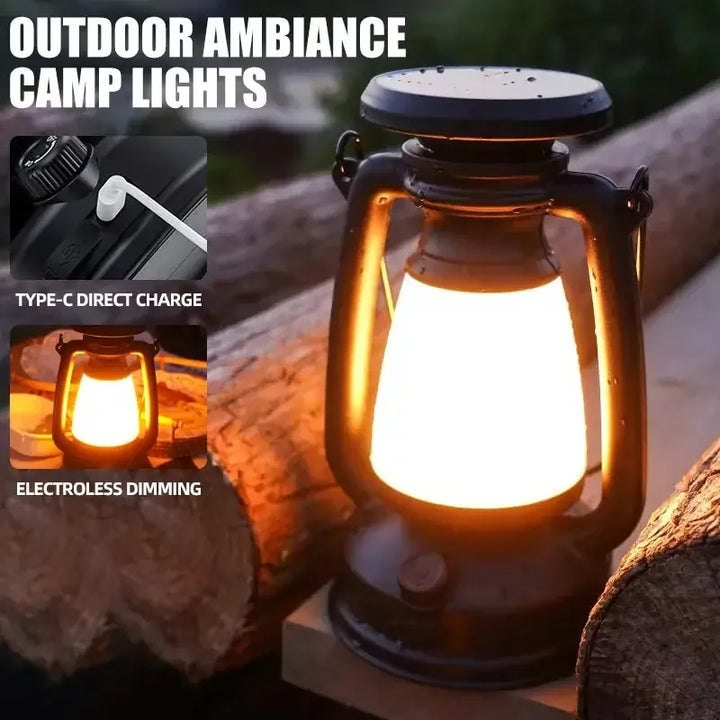 Retro LED Lantern Light