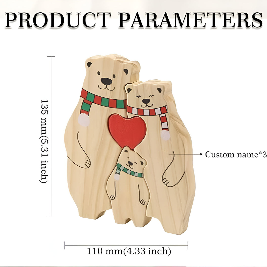 Personalized Bear Name Puzzle