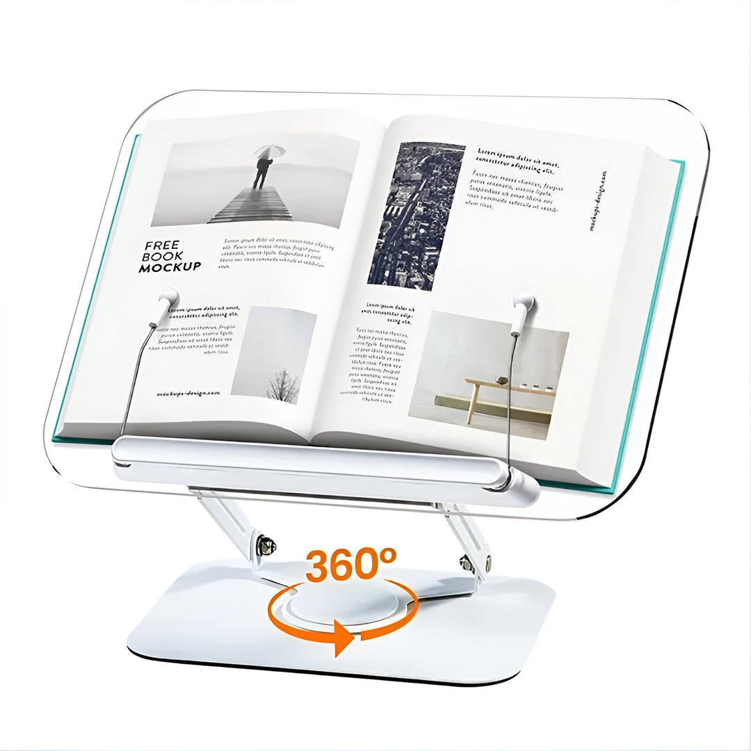 Portable Rotating Book Holder