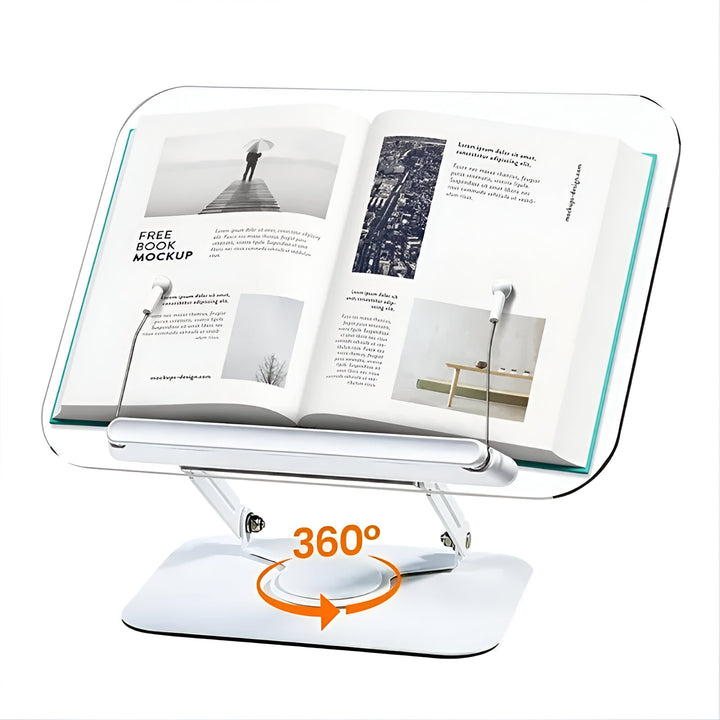 Portable Rotating Book Holder
