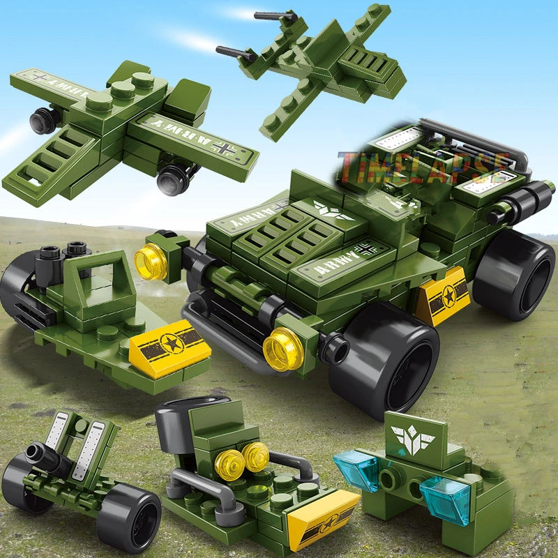 City Vehicle Building Blocks