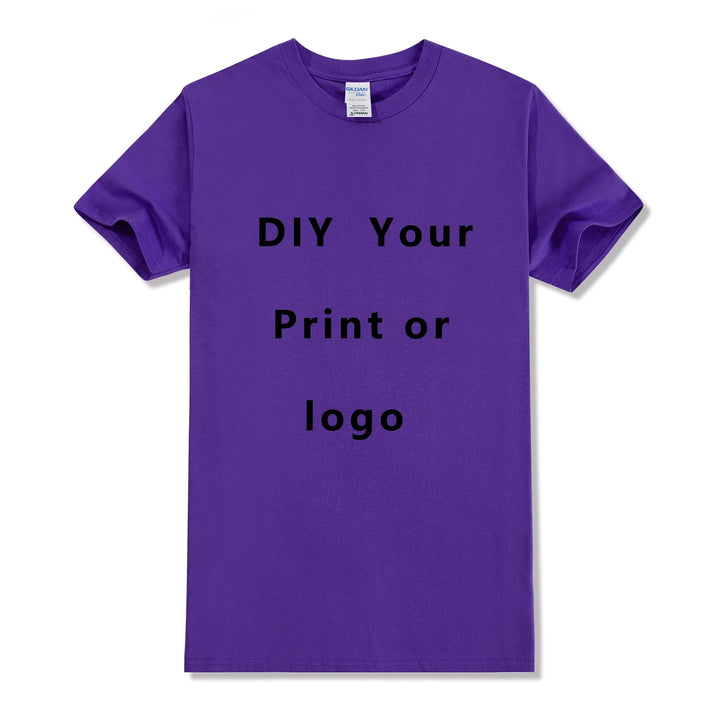 Custom Cotton Logo T-Shirt