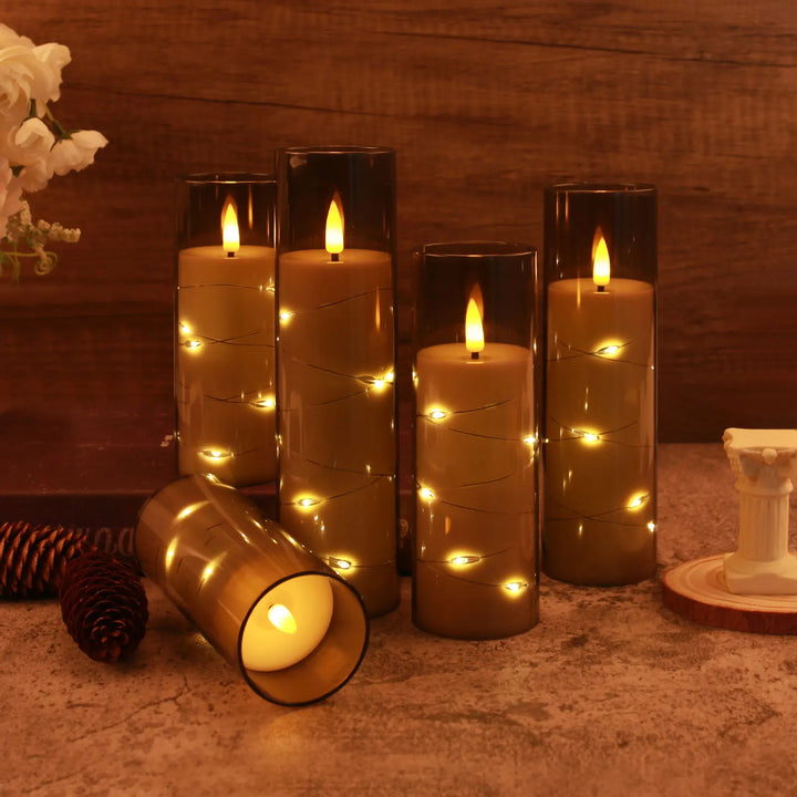 Flameless LED Candles Set