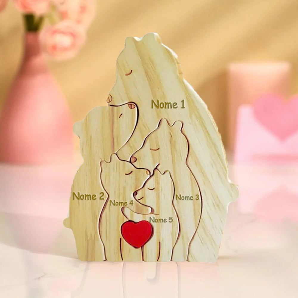 Personalized Bear Name Puzzle