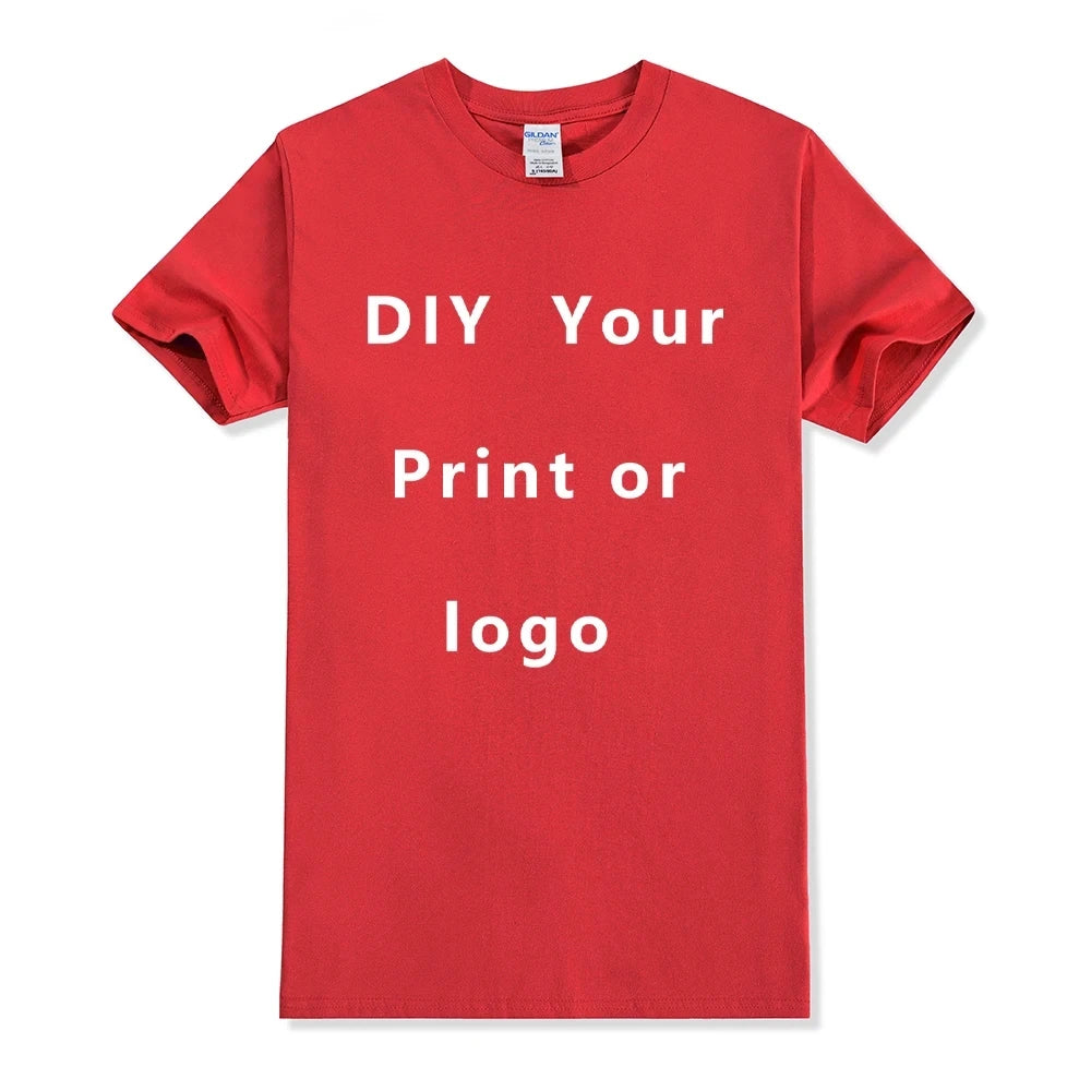 Custom Cotton Logo T-Shirt